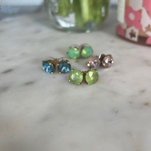 Kate spade and JoJo Loves You stud earring bundle (4 pairs!!!)